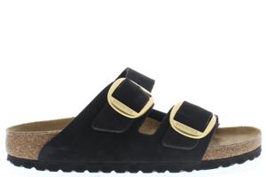 Birkenstock Arizona big buckle narrow 1023 black Zwart 