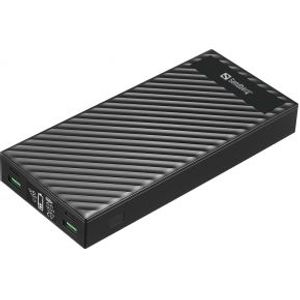 Sandberg Powerbank 2xUSB-C PD100W 30000 Lithium-Ion (Li-Ion) 30000 mAh Zwart