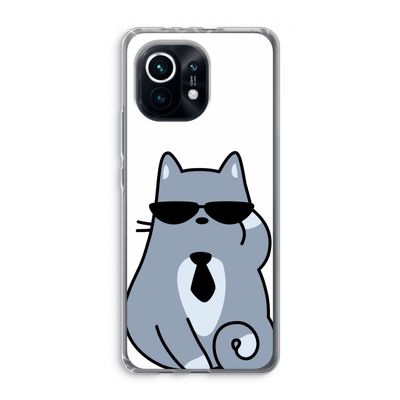 Cool cat: Xiaomi Mi 11 Transparant Hoesje