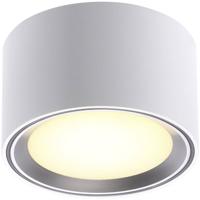 Nordlux Fallon LED-opbouwlamp LED LED vast ingebouwd 5.5 W Warmwit Wit, RVS (geborsteld)