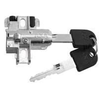 AXA accuslot bosch 2 voor accu op frame lange sleutel