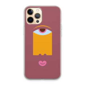 Mono V: iPhone 13 Pro Max Transparant Hoesje