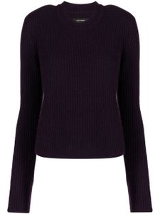 ISABEL MARANT pull à col rond - Violet