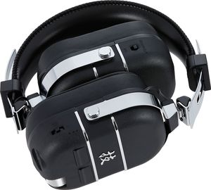 Roland WAZA-AIR hoofdtelefoon/headset Hoofdtelefoons Draadloos Hoofdband Muziek Micro-USB Bluetooth Zwart