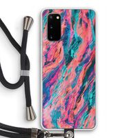 Electric Times: Samsung Galaxy S20 Transparant Hoesje met koord