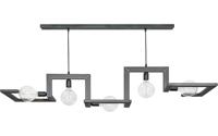 Goossens Hanglamp Anouk, Hanglamp met 5 lichtpunten exclusief lichtbron