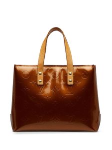 Louis Vuitton Pre-Owned 2002 pre-owned Monogram Vernis Reade PM shopper - Bruin