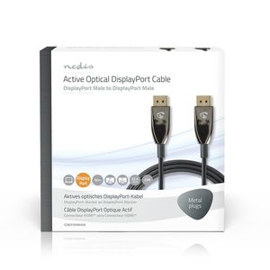 Nedis Actieve Optische DisplayPort-Kabel - CCBG3700BK500