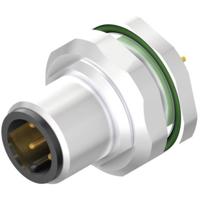 Weidmüller 2421740000 Sensor/actuator inbouwconnector M12 Aantal polen (sensoren): 4 Stekker, inbouw verticaal 10 stuk(s)