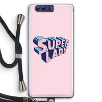 Superlady: Honor 9 Transparant Hoesje met koord Superlady: Honor 9 Transparant Hoesje met koord