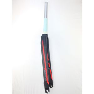 Thompson Vork 28 1 1/8 carbon s-8500 zwart/rood