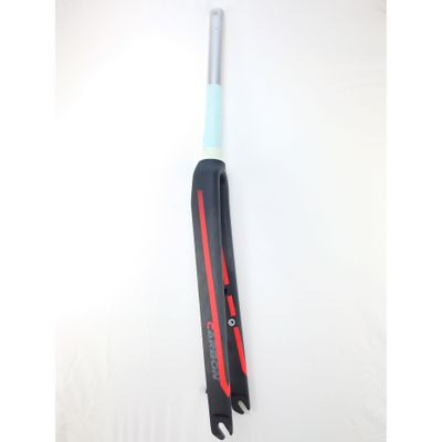 Thompson Vork 28 1 1/8 carbon s-8500 zwart/rood