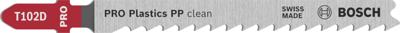 Bosch Accessoires Decoupeerzaagblad T 102 D Clean for PP 3st - 2608667443