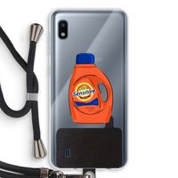 Ultra Sensitive: Samsung Galaxy A10 Transparant Hoesje met koord