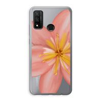Pink Ellila Flower: Huawei P Smart (2020) Transparant Hoesje
