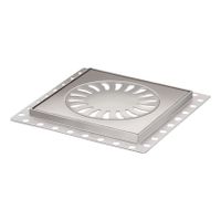 Berg renovatie rooster RVS 15x15 cm