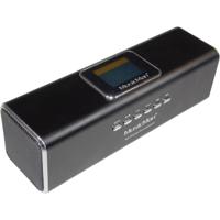 Technaxx MusicMan MA Display Soundstation Mini-luidspreker AUX, FM radio, SD, Draagbaar, USB Zwart