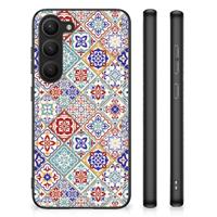Samsung Galaxy S23 Marmeren Print Telefoonhoesje Tiles Color