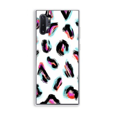 Cheetah color: Samsung Galaxy Note 10 Plus Transparant Hoesje