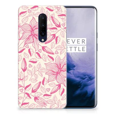 OnePlus 7 Pro | TPU Case | Pink Flowers