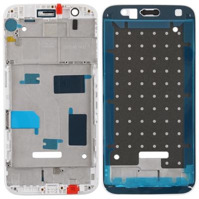 Voorzijde huisvesting LCD Frame Bezel plaat voor Huawei G7 Plus (wit)