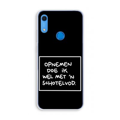 Schotelvod: Huawei Y6s Transparant Hoesje