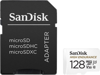 SanDisk High Endurance flashgeheugen 128 GB MicroSDXC UHS-I Klasse 10 - thumbnail