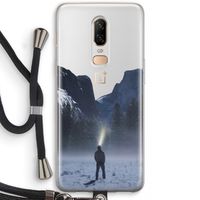 Wanderlust: OnePlus 6 Transparant Hoesje met koord Wanderlust: OnePlus 6 Transparant Hoesje met koord