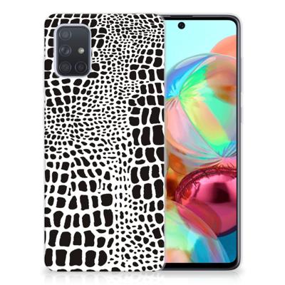 Samsung Galaxy A71 | TPU Hoesje | Slangenprint