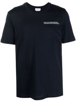 Ballantyne t-shirt en coton à logo imprimé - Bleu