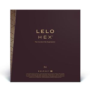 Lelo HEX Respect XL Condooms (doosje 36 Stuks)