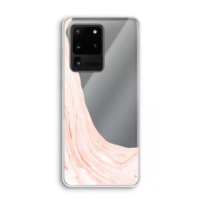 Peach bath: Samsung Galaxy S20 Ultra Transparant Hoesje
