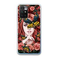 Lady Moth: Xiaomi Redmi 10 Transparant Hoesje