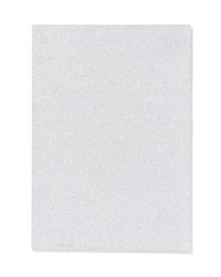 051 Schrift 25.5x18cm Gelinieerd Sterrenpatroon (zilver)