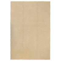 Vloerkleed rechthoekig 160x230 cm katoen naturel