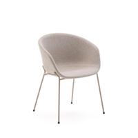 Kave Home Eetkamerstoel 'Yvette' kleur Beige