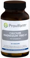 Proviform Calcium magnesium trio 2:1 & D3 90 Vegetarische capsules
