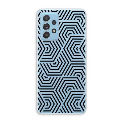 Magic pattern: Samsung Galaxy A73 Transparant Hoesje