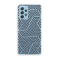 Magic pattern: Samsung Galaxy A73 Transparant Hoesje