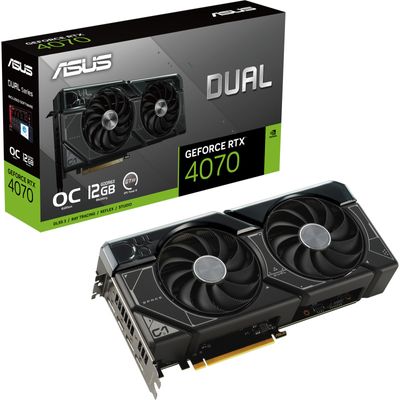DUAL GeForce RTX 4070 OC Grafische kaart