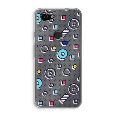 8-bit N°9: Google Pixel 3a Transparant Hoesje