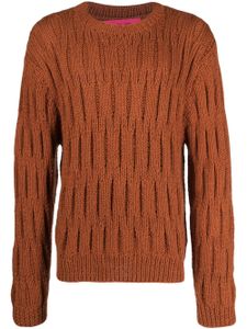 The Elder Statesman pull Tide Stitch - Marron