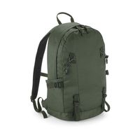 Olijf groene rugtas voor wandelaars/backpackers 20 liter   - - thumbnail