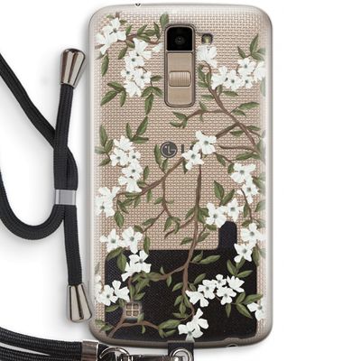 Blossoming spring: LG K10 (2016) Transparant Hoesje met koord