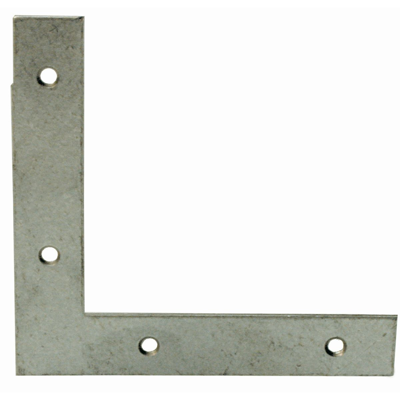 GB raamhoek recht 100x18x1.5 zink magnesium etiket | 100 stuks - GB83106B001