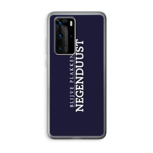 Blijve plakken in Negenduust: Huawei P40 Pro Transparant Hoesje