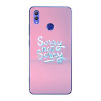 Sorry not sorry: Honor Note 10 Transparant Hoesje Sorry not sorry: Honor Note 10 Transparant Hoesje