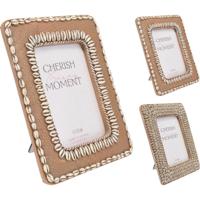 CosyDecor Fotolijst polyresin met schelpjes 26x21