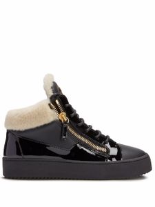 Giuseppe Zanotti baskets mi-montantes Kriss en cuir - Noir