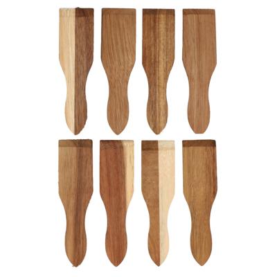 Kesper Gourmetspatels - 8x - acacia hout - 13 x 4 cm - gourmetten - racletten - grillen